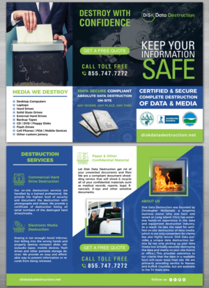 data and media shredding company needs a flyer design | Flyer-Design von TSU Creations