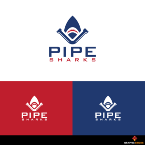 Pipe Sharks | Logo Design by Graphic Bricks