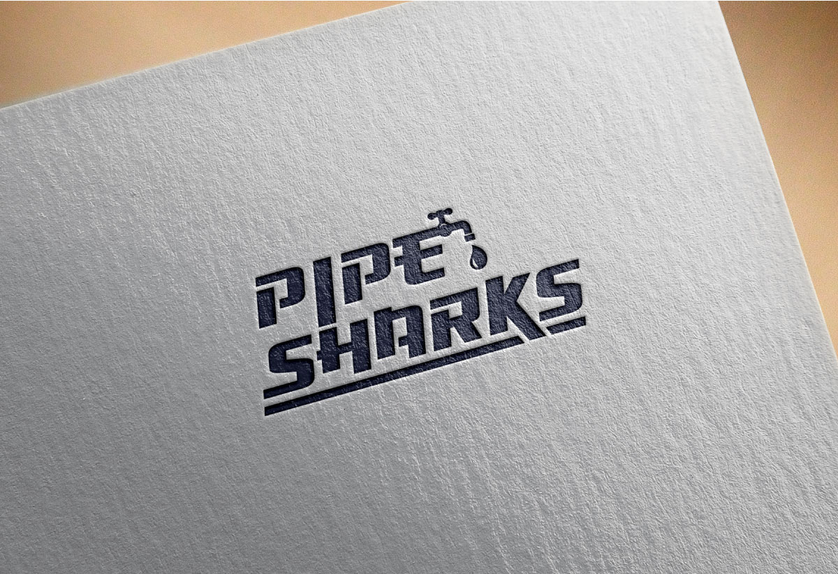 Logo Design by Pop-tart for Pipe Sharks LLC | Design #20822142