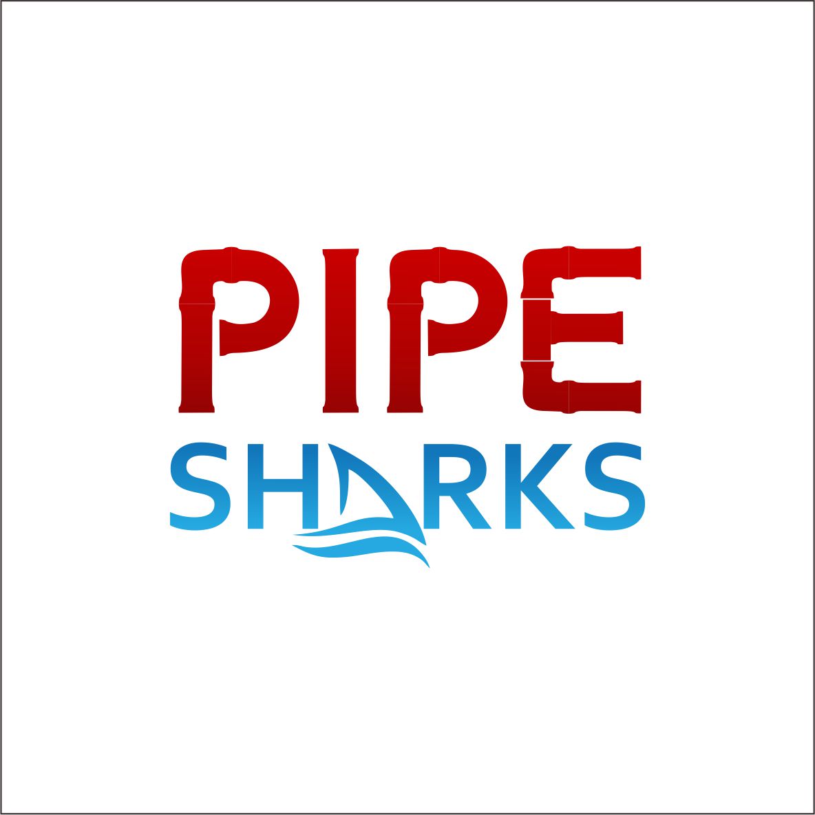 Diseño de Logo por edo 5 para Pipe Sharks LLC | Diseño #20824790