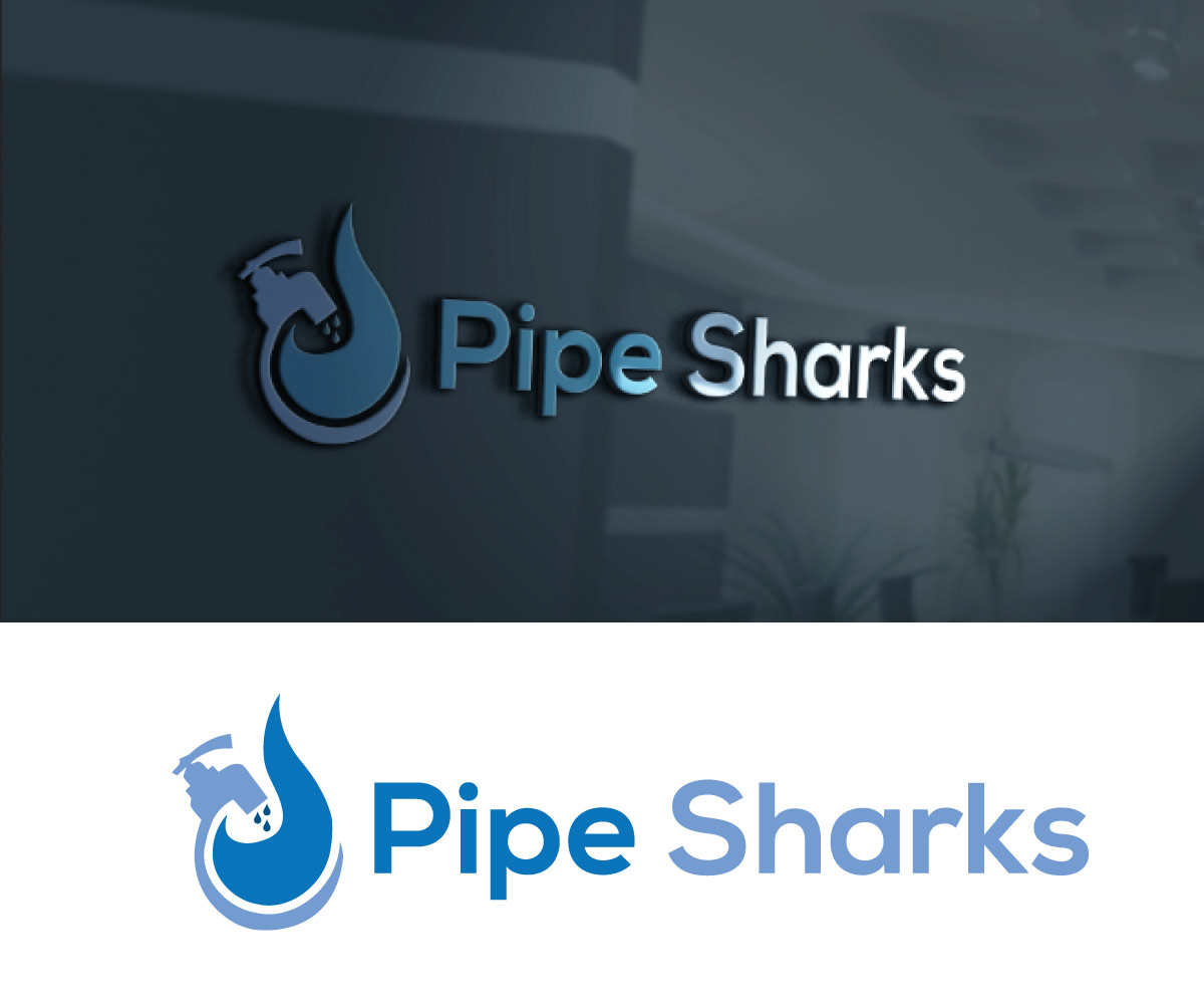 Design de Logo par dobobed pour Pipe Sharks LLC | Design #20772219