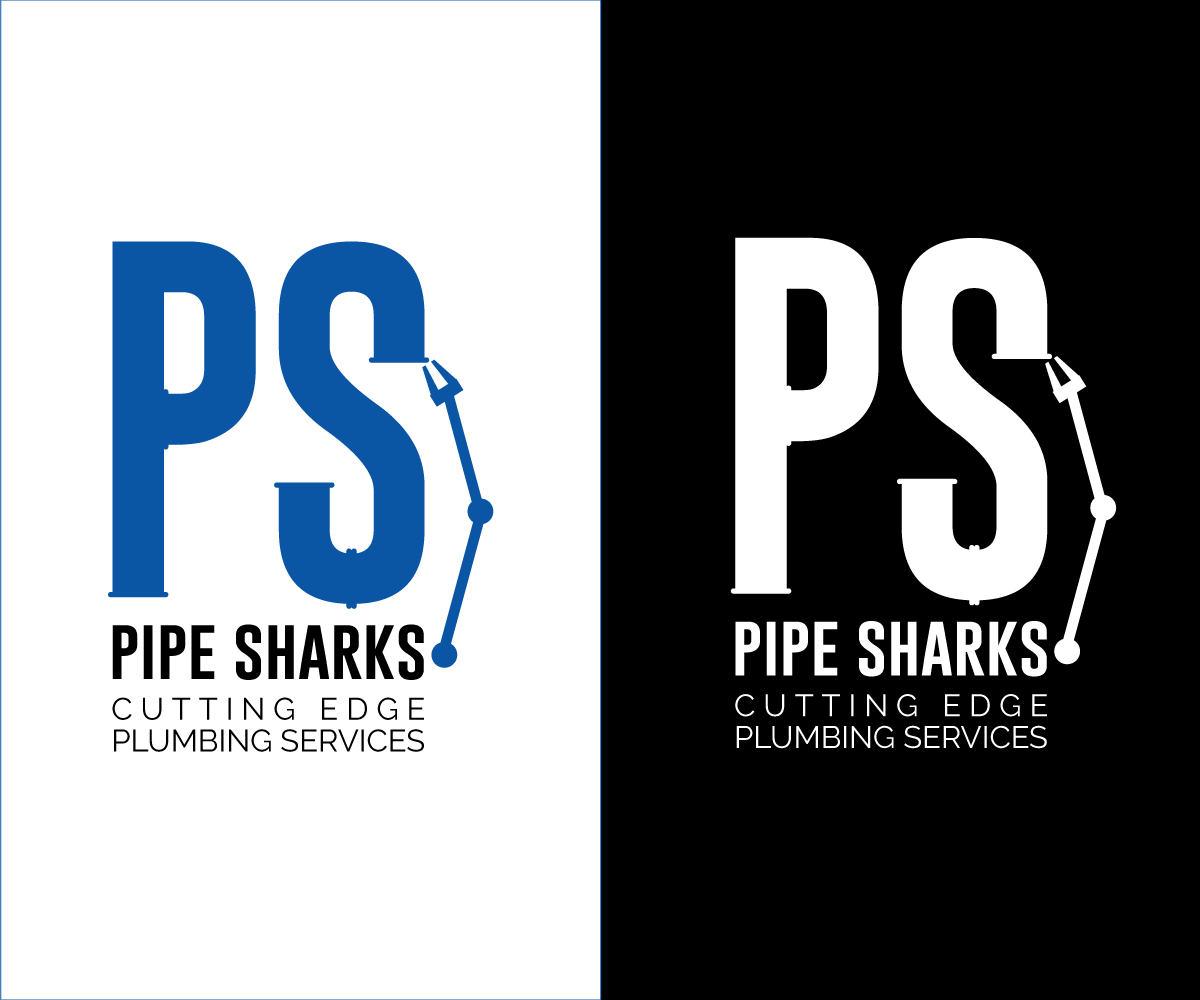 Logo Design by DanielVillaB for Pipe Sharks LLC | Design #20770123
