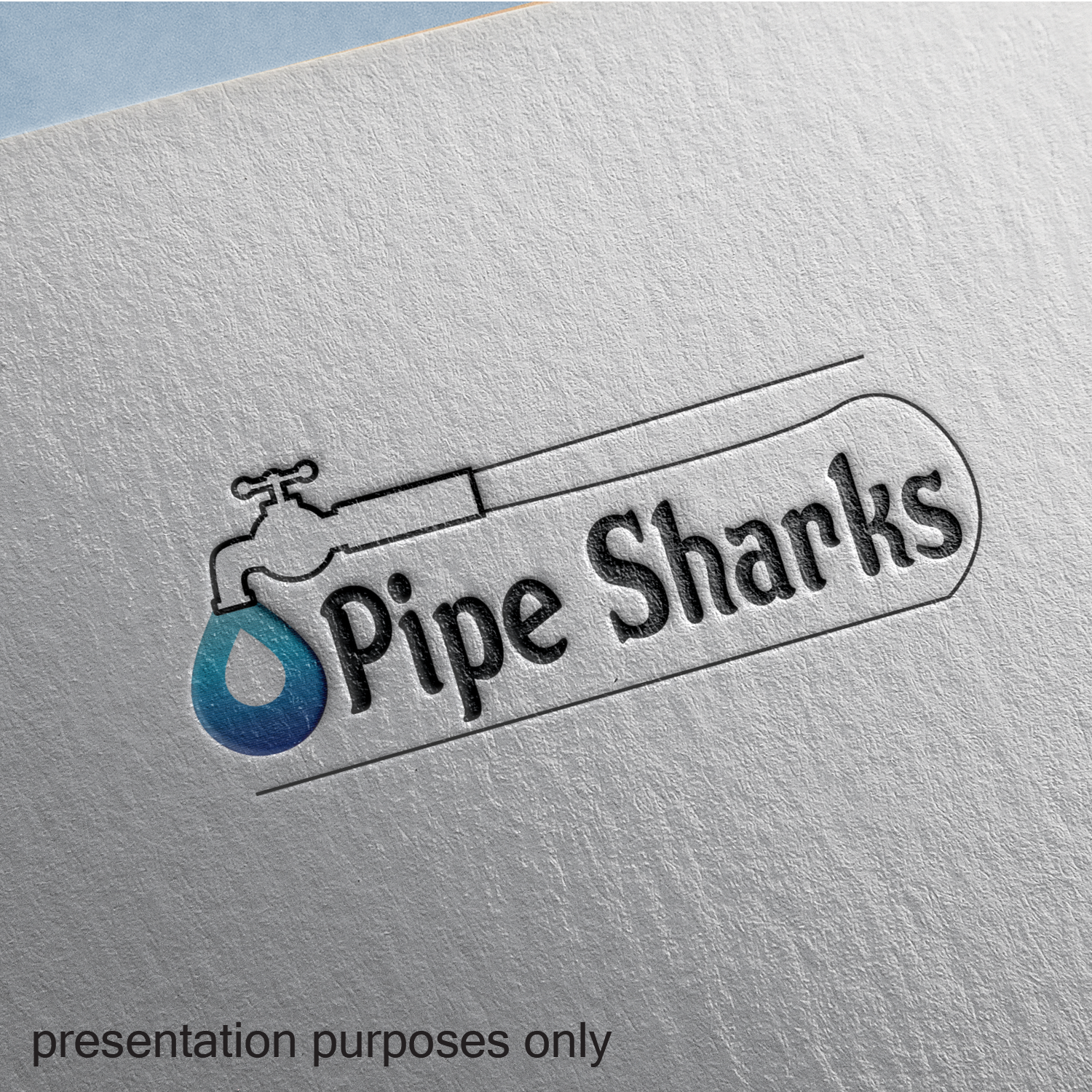 Logo-Design von Chana für Pipe Sharks LLC | Design #20778538