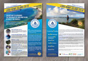 LHI Conservation Volunteers 2019 | Flyer-Design von alex989