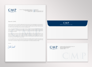 Clark May Price LLC letterhead/envelope/stationary | Design de Papeterie par chandrayaan.creative