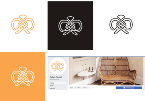Logo for a new Handcrafted Rattan Furniture business | Diseño Con Ícono por NEWVIEW