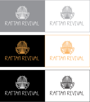Logo for a new Handcrafted Rattan Furniture business