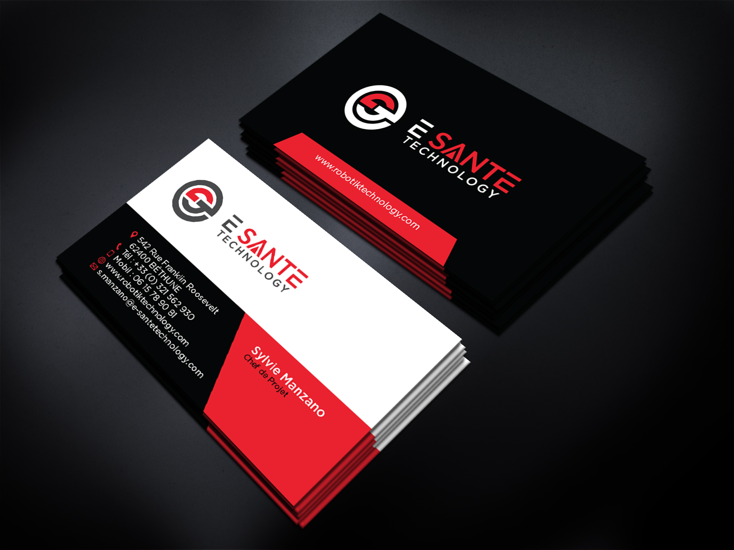 Business Card Design by Sergio Coelho for this project | Design #20768337