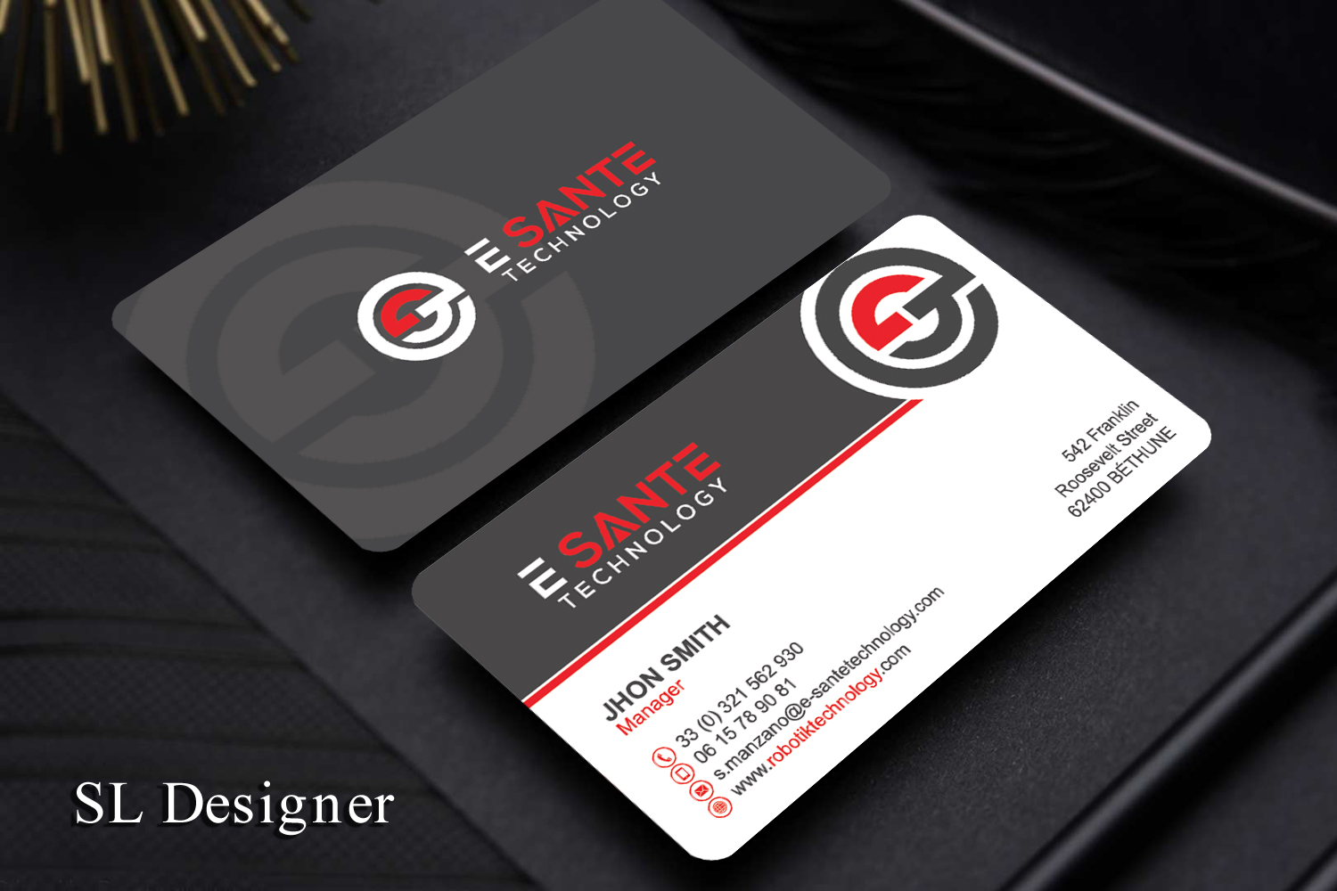 Business Card Design by SL Designer for this project | Design #20770213