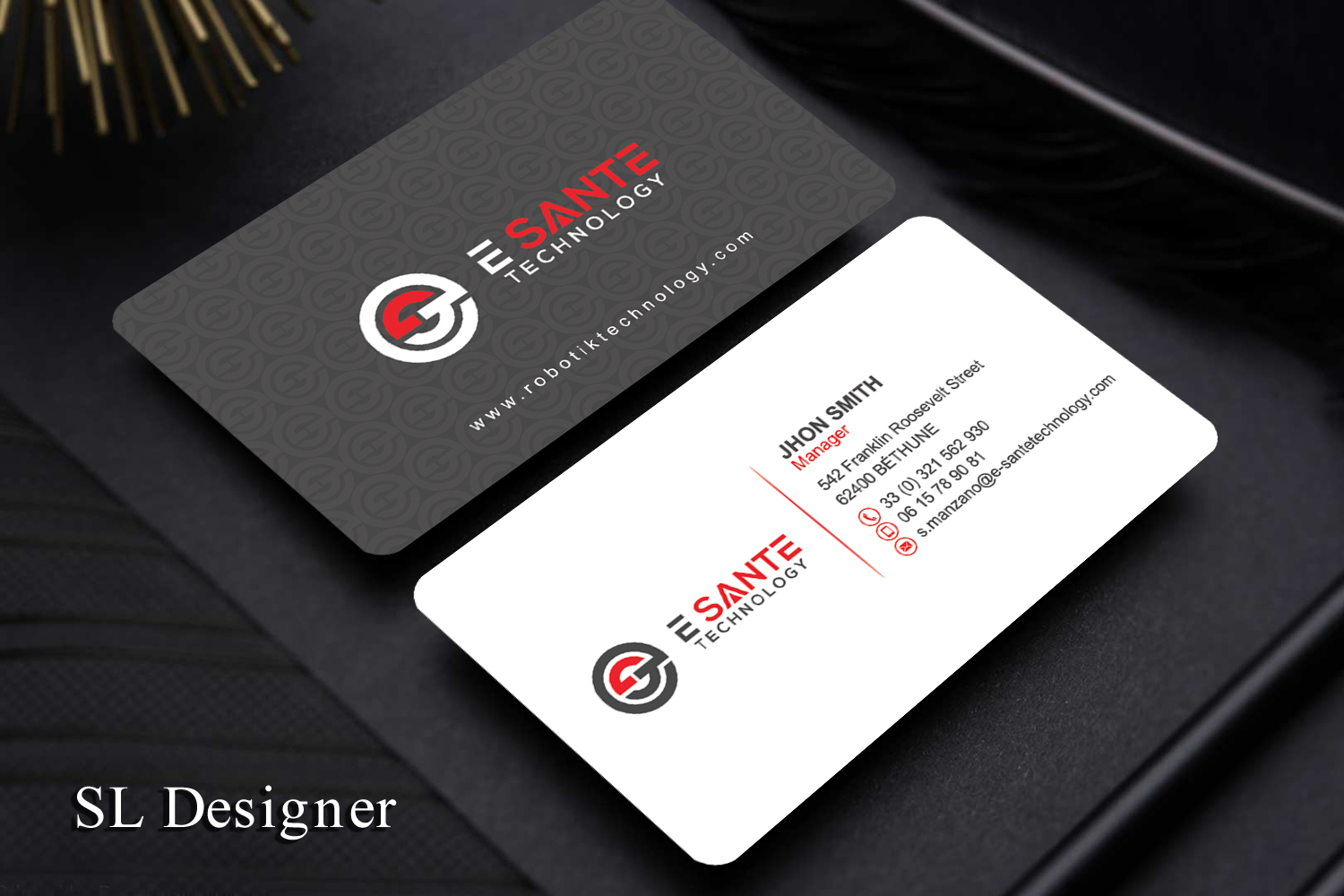 Business Card Design by SL Designer for this project | Design #20770216