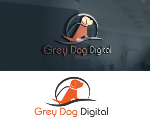 Logo Design by dobobed for Grey Dog Digital | Design: #20771181