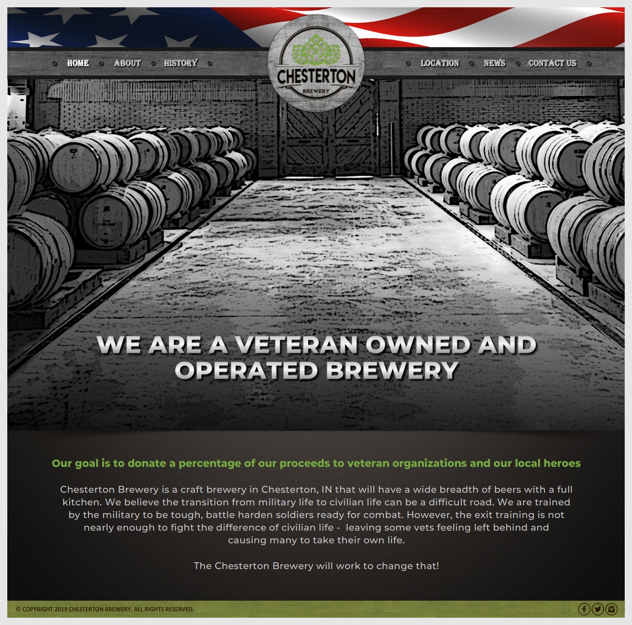 Web Design par -Marc- pour Chesterton Brewery | Design #20836816