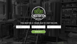 One page design needed for a veteran owned brewery | Diseño Web por Reimagine