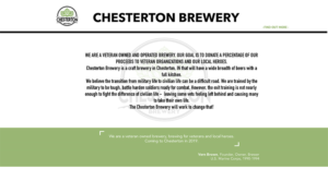 Web Design par SummerP pour Chesterton Brewery | Design : #20795613