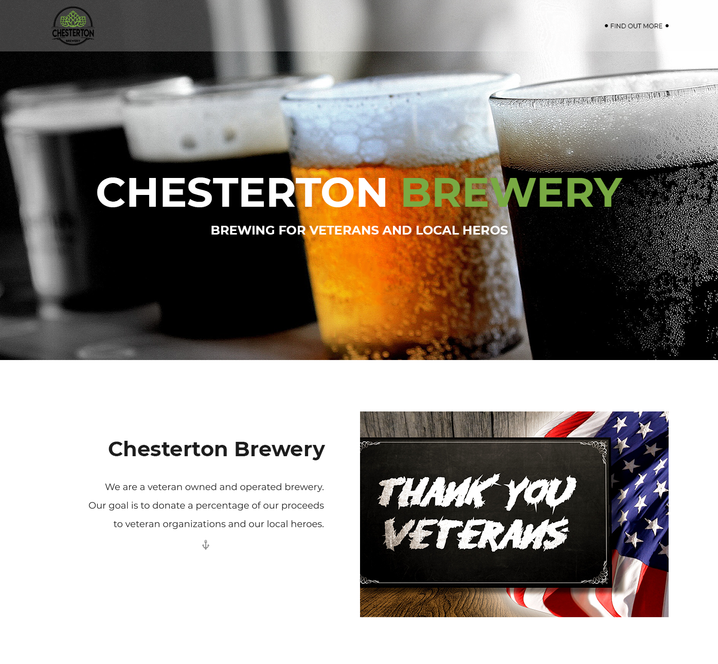 Diseño Web por Olga55 para Chesterton Brewery | Diseño #20790238