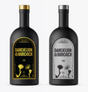 Gin Bottle label | Diseño de Etiqueta por Sergio Coelho