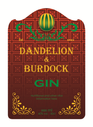 Label Design by J Hiaso for The Handmade Gin Company | Design: #20801932