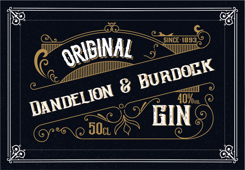 Label Design by Nexsus for The Handmade Gin Company | Design #20782064