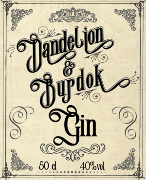 Label Design by ronin71 for The Handmade Gin Company | Design: #20780285