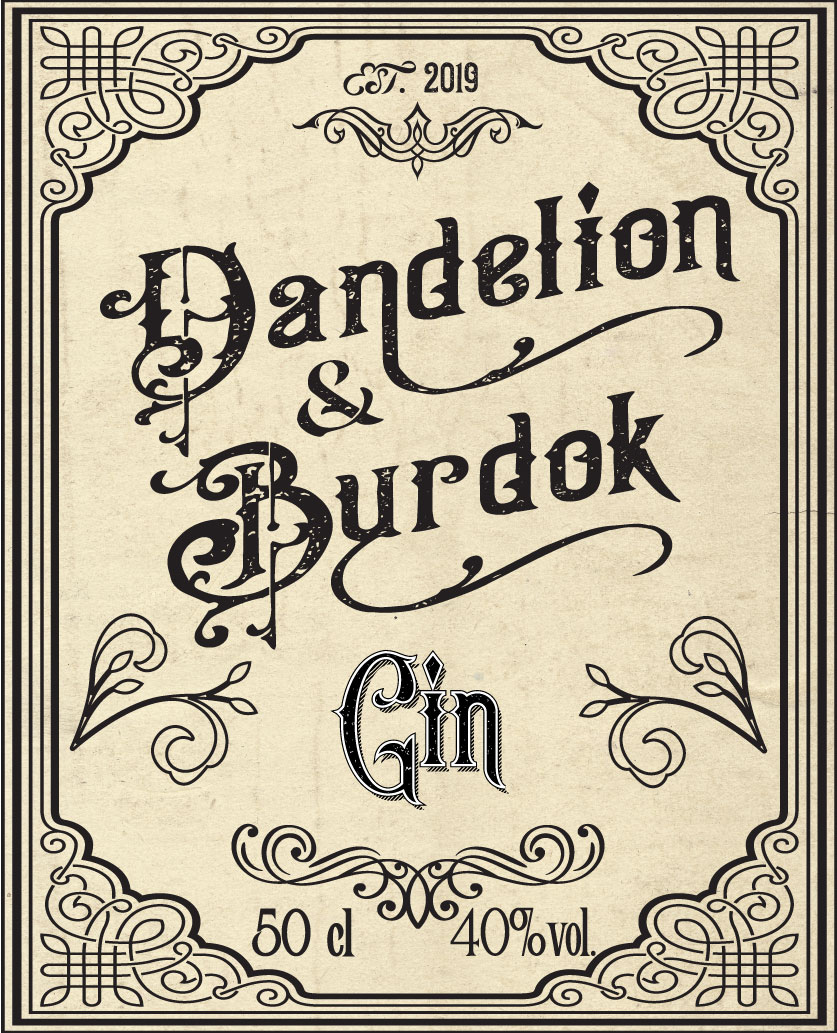 Label Design by ronin71 for The Handmade Gin Company | Design #20791894
