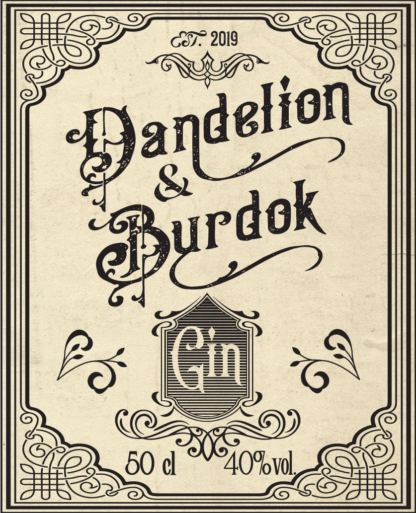 Label Design by ronin71 for The Handmade Gin Company | Design #20791895