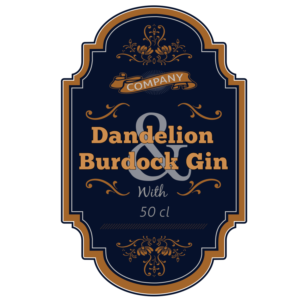 Label Design by Manuel.V for The Handmade Gin Company | Design: #20781077