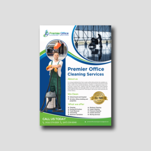 Design de Flyer par debdesign pour Premier Office Cleaning Services | Design : #20774663
