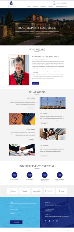 Web Design by pb for Real Property Solutions | Design: #20777885