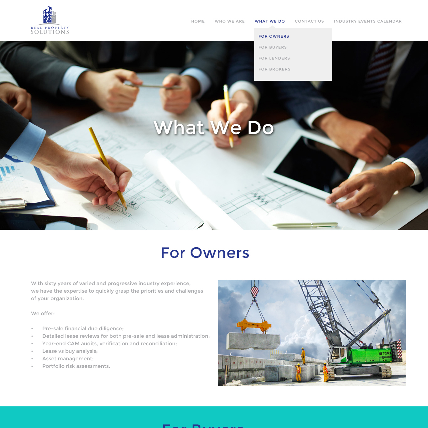 Diseño Web por Abdul M. para Real Property Solutions | Diseño #20814029