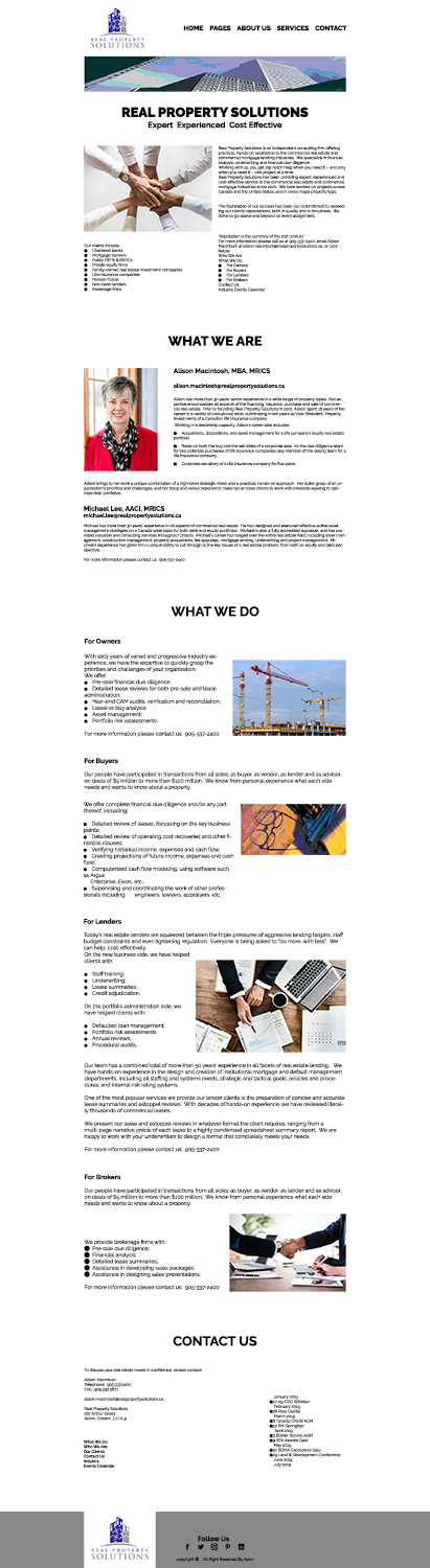 Diseño Web por Tanveer Apon para Real Property Solutions | Diseño #20799438