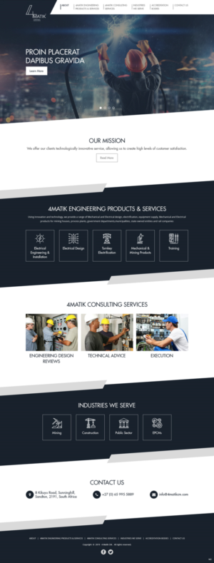 Web Design by pb for this project | Design: #20777905