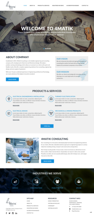 Web Design by pb for this project | Design: #20777906