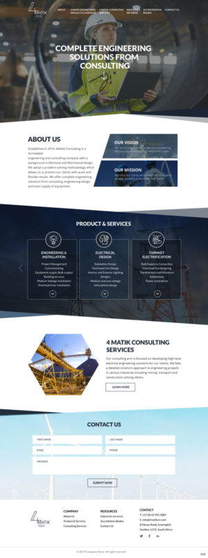 Web Design by pb for this project | Design: #20777907