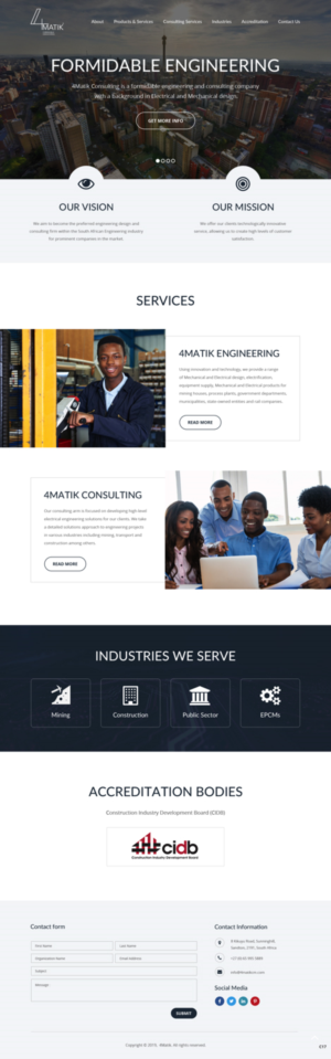 Web Design by pb for this project | Design: #20796552