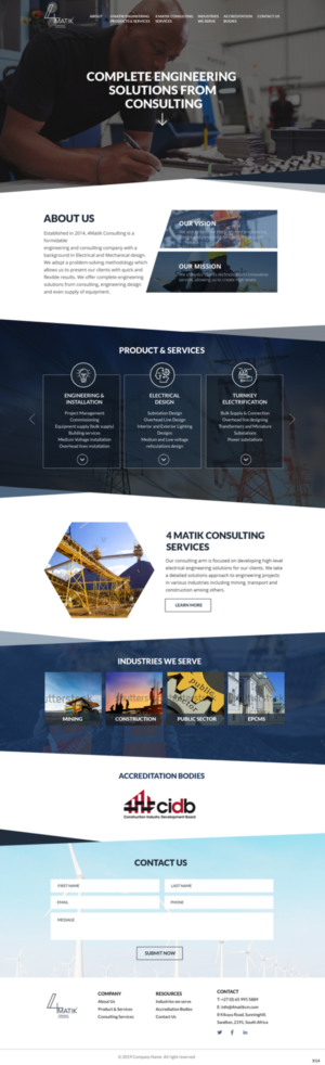 Web Design by pb for this project | Design: #20796553