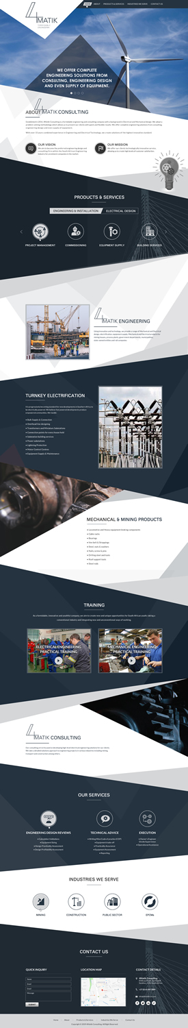Diseño Web por Infinitive Technology para este proyecto | Diseño #20774283