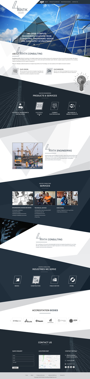 Diseño Web por Infinitive Technology para este proyecto | Diseño #20785126