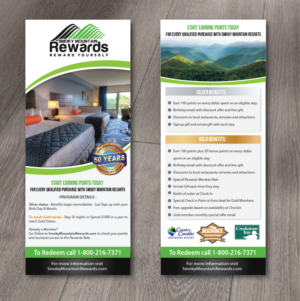 Flyer Design by alex989 for Smoky Mountain Resorts | Design: #20852551