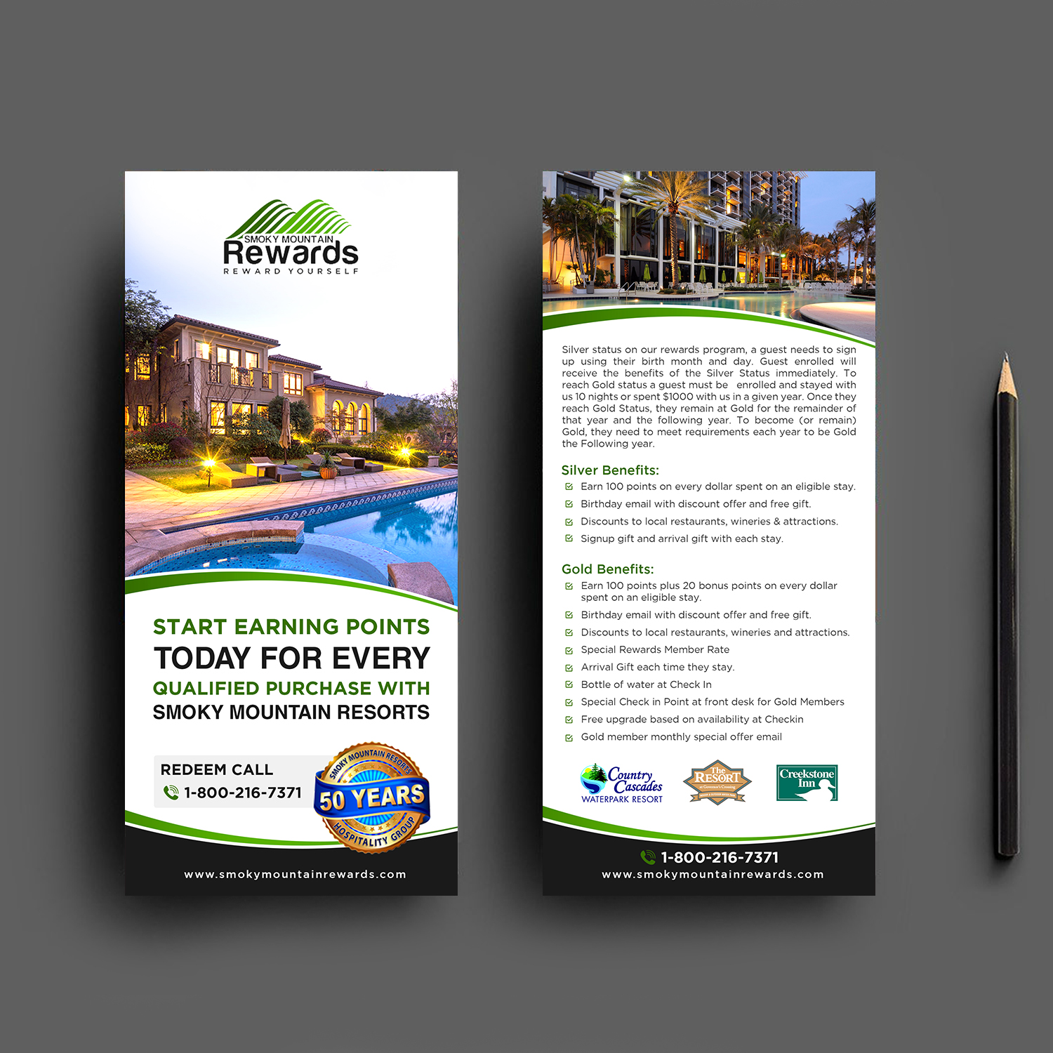Flyer-Design von debdesign für Smoky Mountain Resorts | Design #20821701