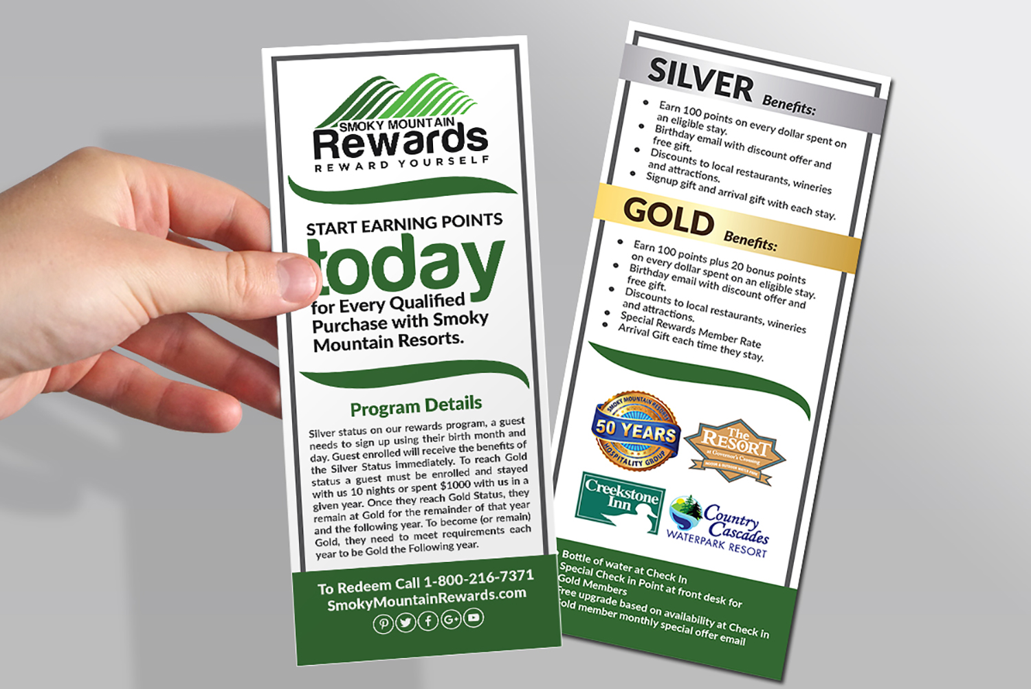 Flyer Design by Deziners Zone for Smoky Mountain Resorts | Design #20775687