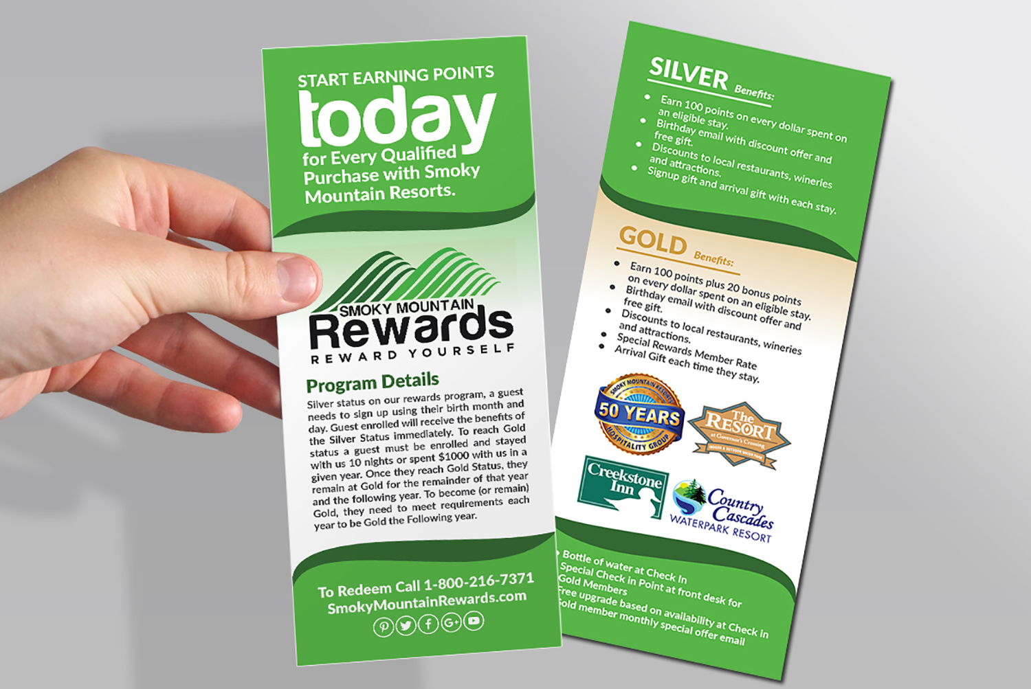 Flyer-Design von Deziners Zone für Smoky Mountain Resorts | Design #20775688