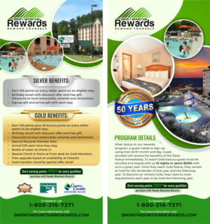 Flyer Design by Marketing Wings for Smoky Mountain Resorts | Design: #20792272
