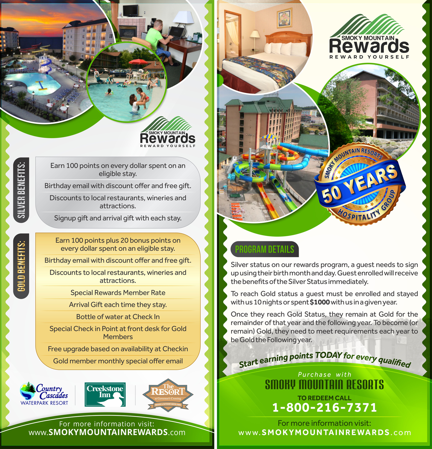 Flyer Design by Marketing Wings for Smoky Mountain Resorts | Design #20792273