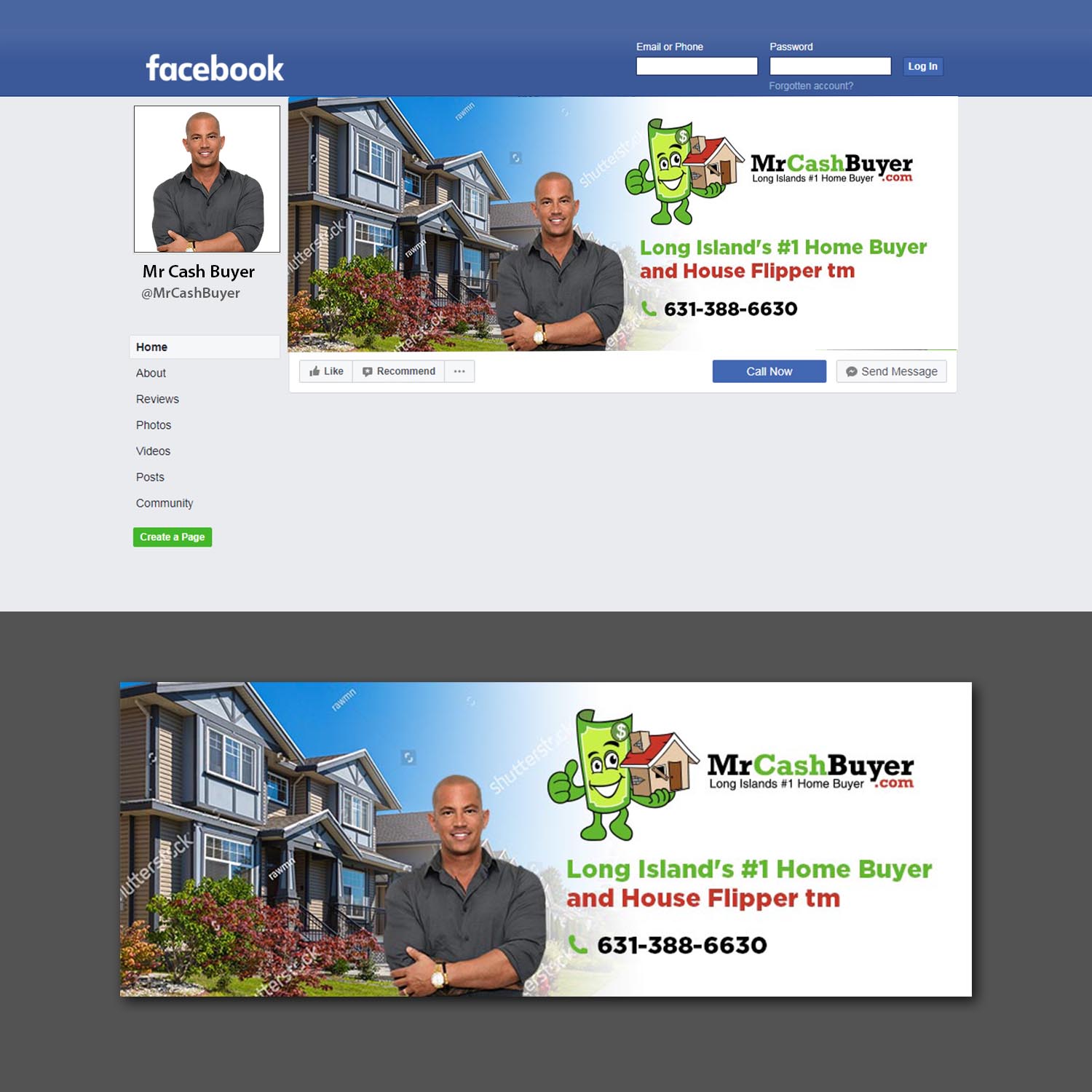 Facebook Design by Schöpfer for this project | Design #20779398