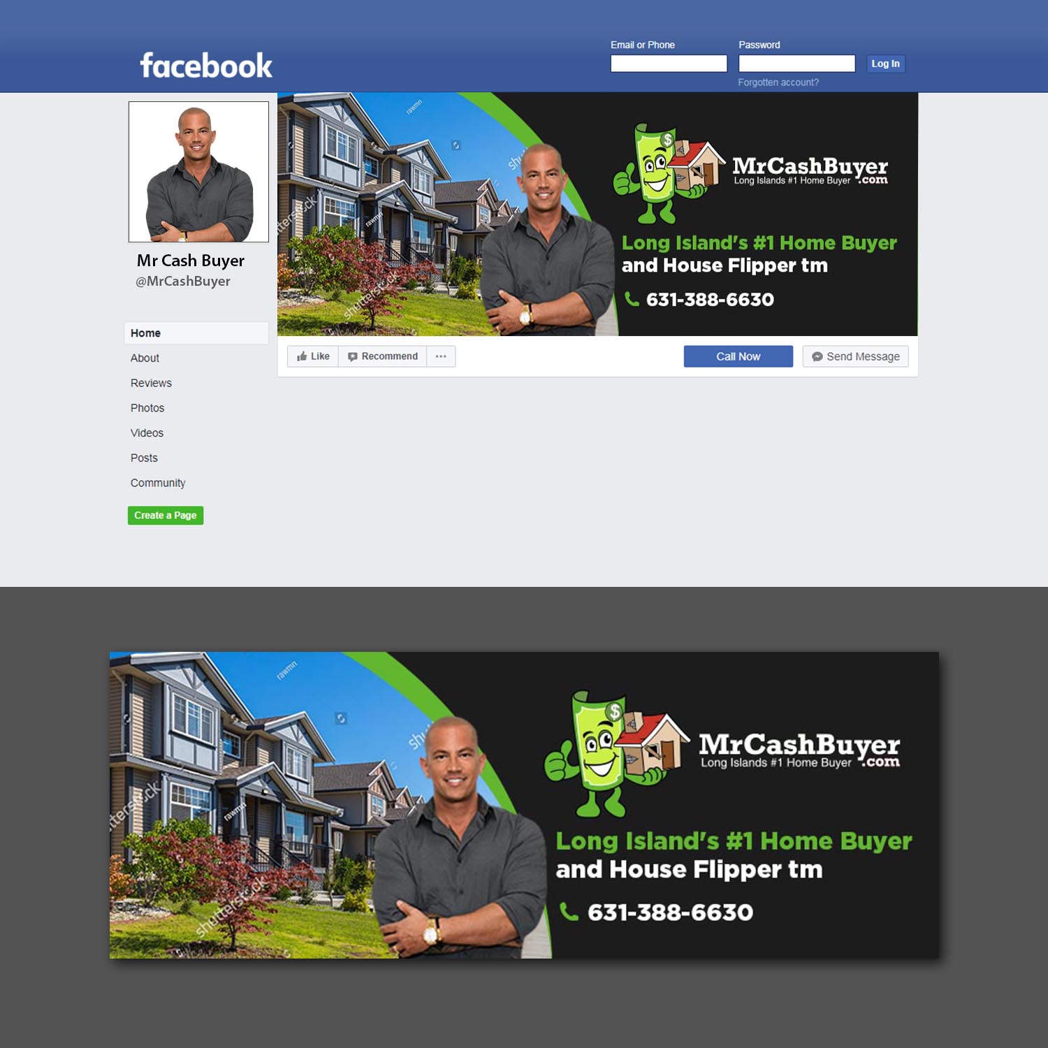 Facebook Design by Schöpfer for this project | Design #20779399