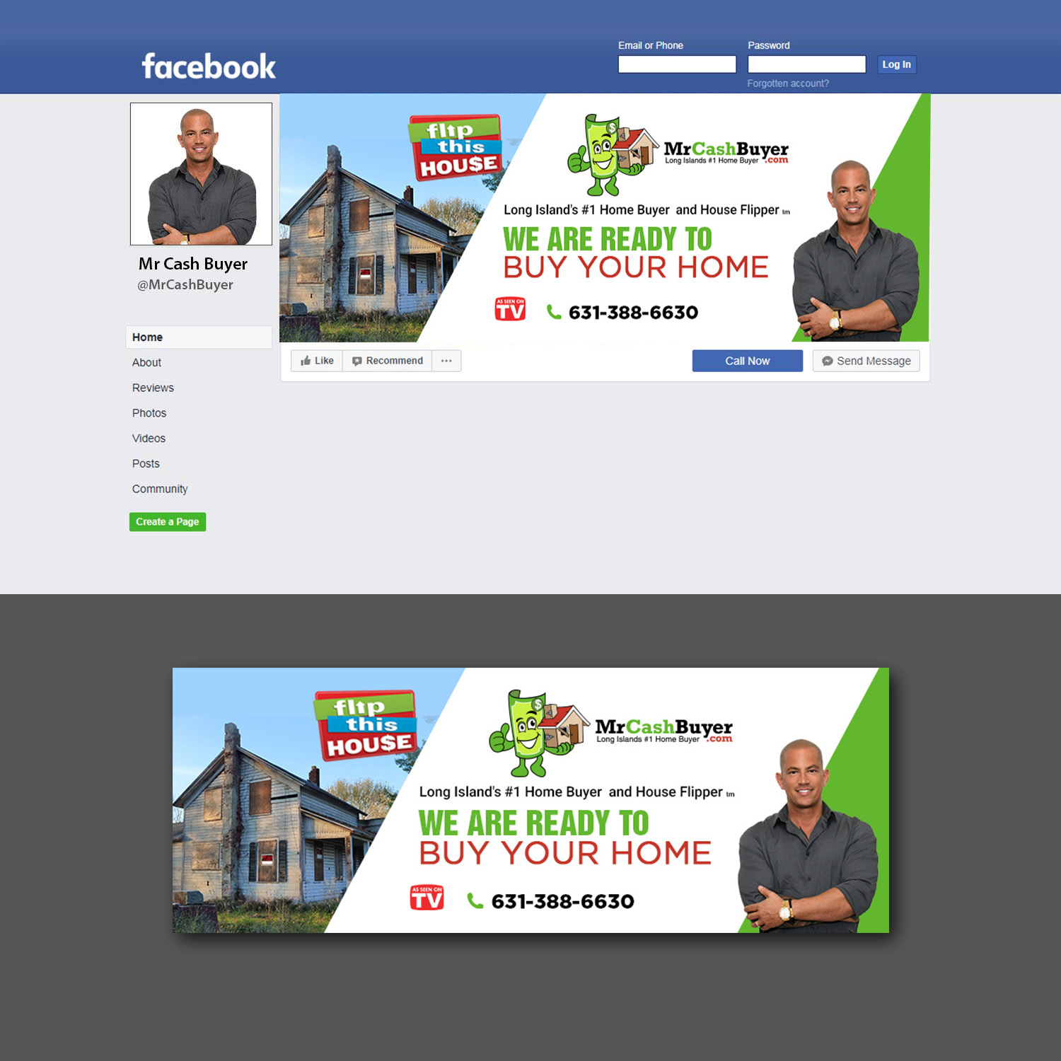 Facebook Design by Schöpfer for this project | Design #20791913