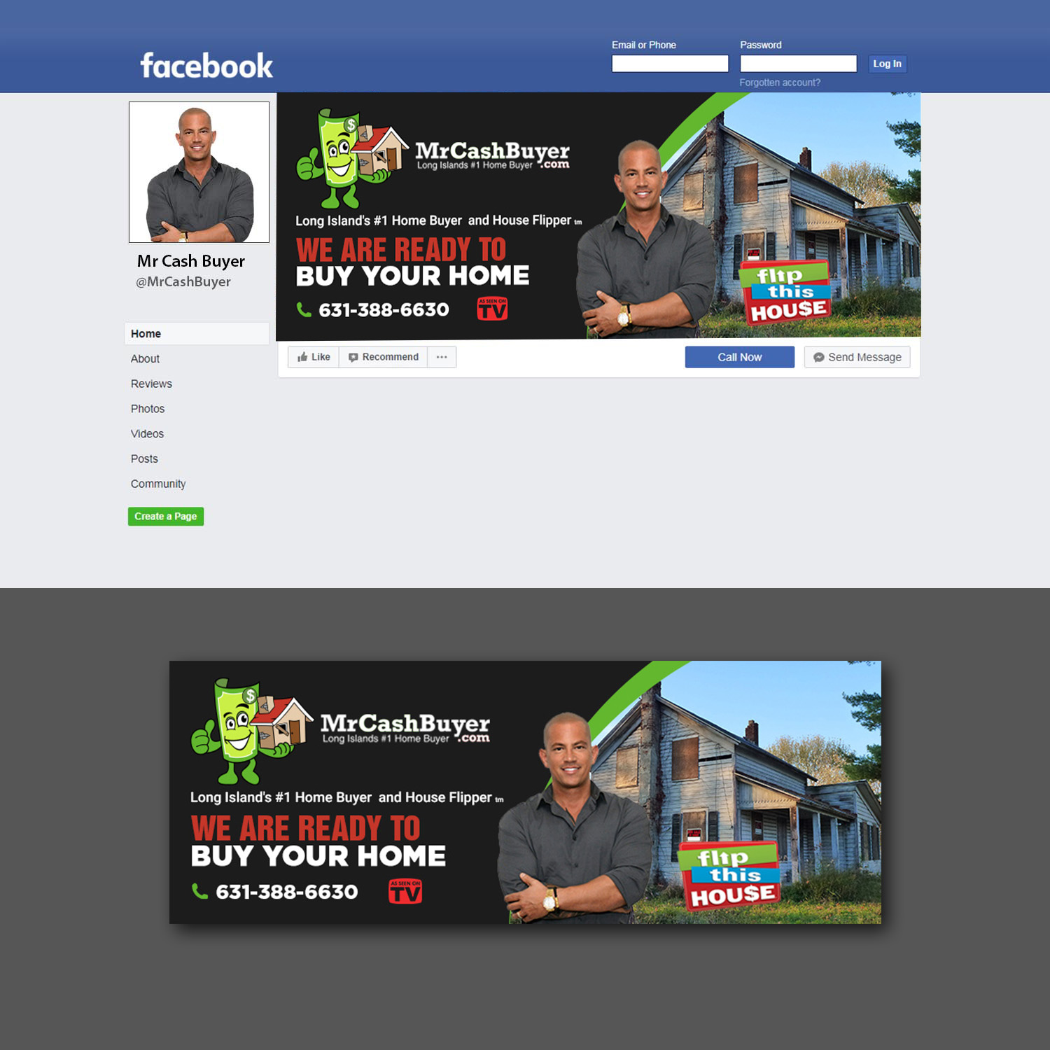Facebook Design by Schöpfer for this project | Design #20791915