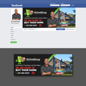 Facebook Cover and page Design for a house flipper | Facebook-Design von Schöpfer