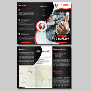 Brochure Design by Schöpfer for Steadfast Claim Services | Design: #20779109