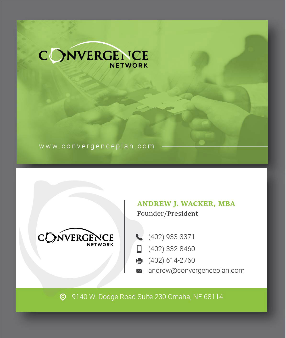 Diseño de Tarjeta de Presentación por A Y A N para este proyecto | Diseño #20826205